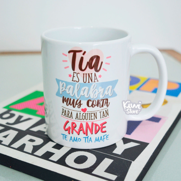 Mug - Tía es una palabra muy corta