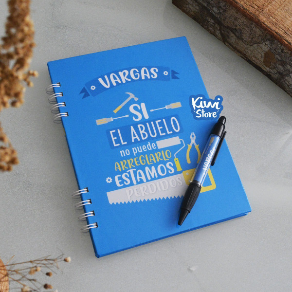 Cuaderno - Notas del mejor abuelo