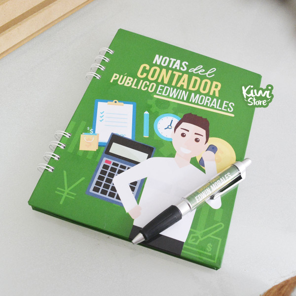 Cuaderno - Notas del mejor contador público