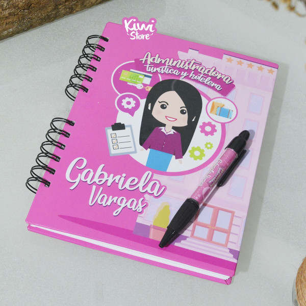 Cuaderno - Notas de la administradora turística y hotelera