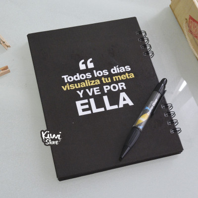 Cuaderno para empresas - Agenda personalizada diseño empresarial