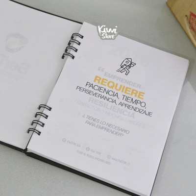 Cuaderno para empresas - Agenda personalizada diseño empresarial