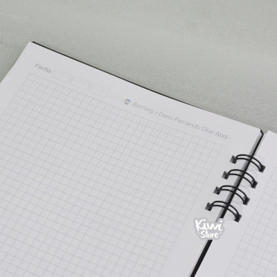 Cuaderno para empresas - Agenda personalizada diseño empresarial