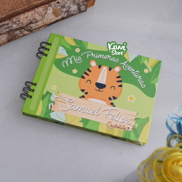Libro de bebé Mis primeras aventuras - Tigre