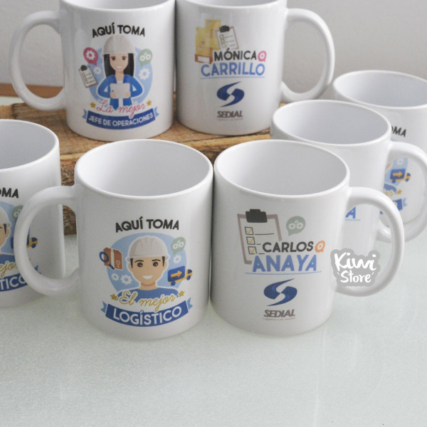 Mug para empresas - Equipo de trabajo