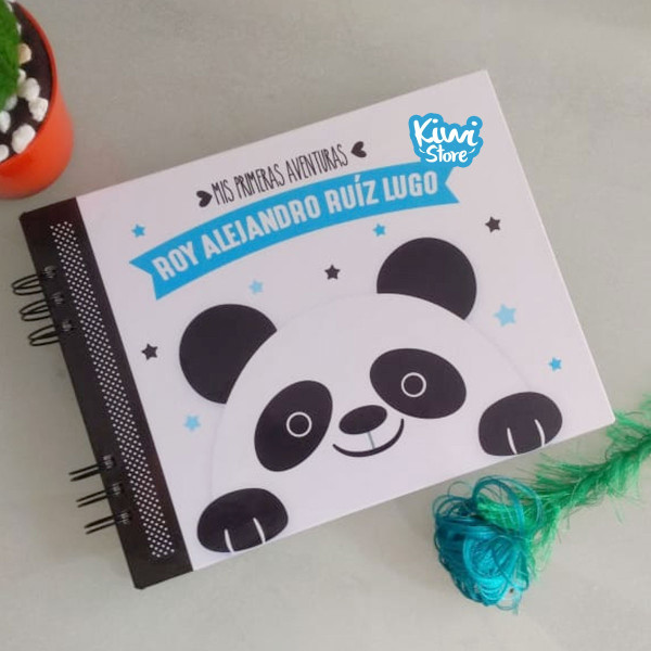 Libro de bebé Mis primeras aventuras - Panda