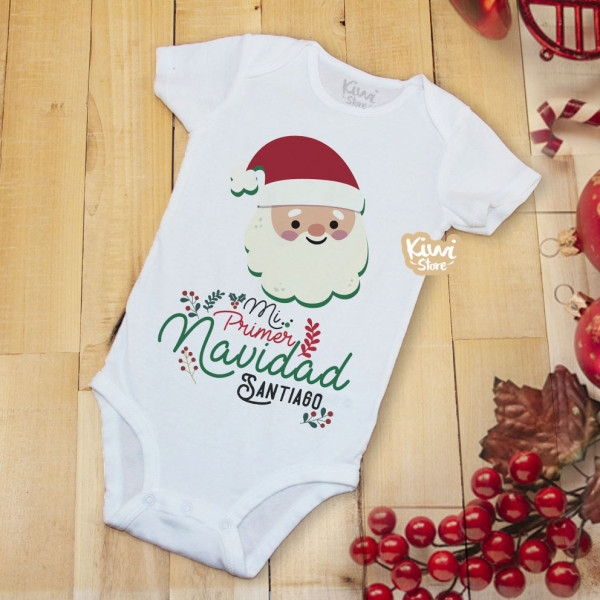 Mameluco - Mi Primera Navidad Papá Noel