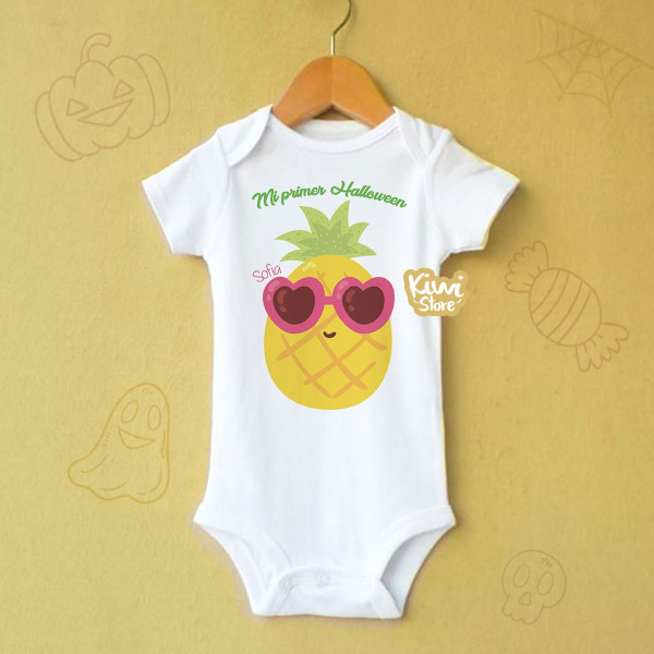 Mameluco - Mi primer Halloween Piña