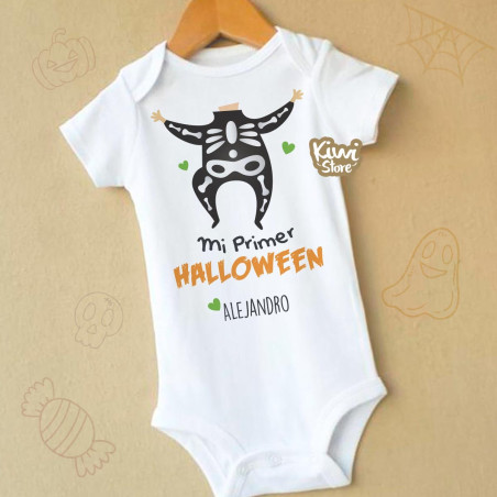 Mameluco - Mi primer Halloween Esqueleto