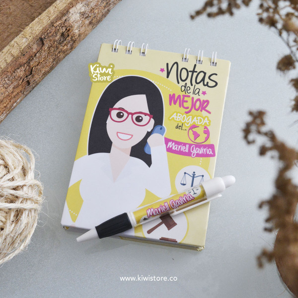 Libreta - Notas de la mejor abogada