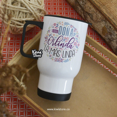 Termo personalizado Que todo lo bueno te siga