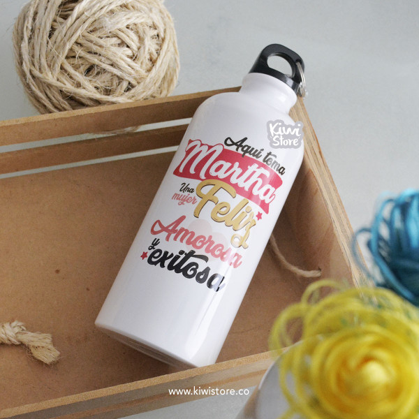 Termo - Mujer feliz, amorosa y exitosa