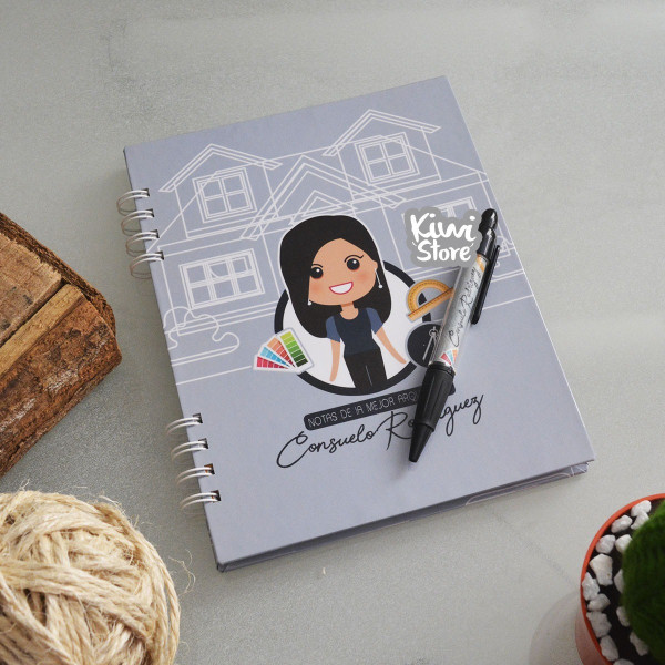 Cuaderno - Notas de la mejor Arquitecta Gris