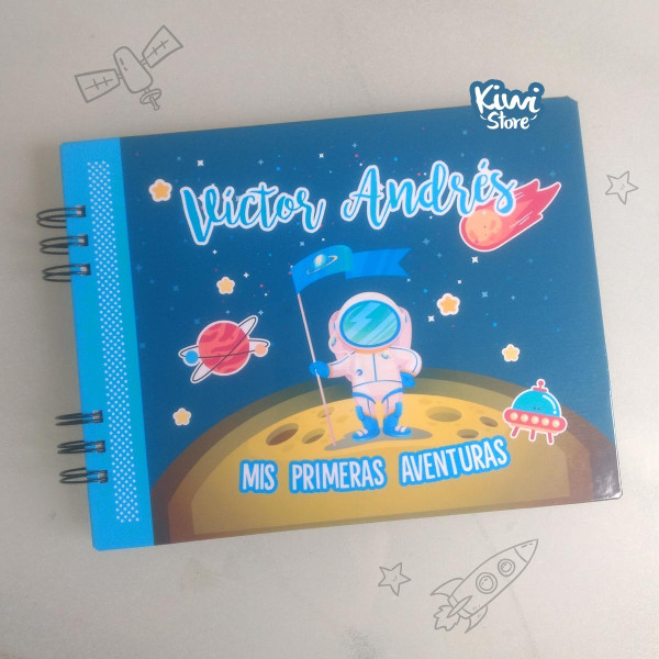 Libro de bebé Mis primeras aventuras - Astronauta