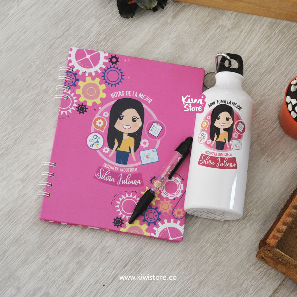 Combo para Ingeniera Industrial - Rosa