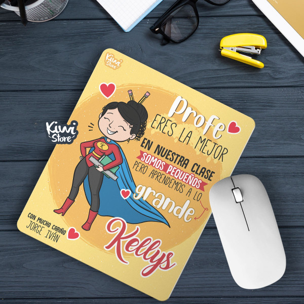 Mouse Pad - Profe eres la mejor