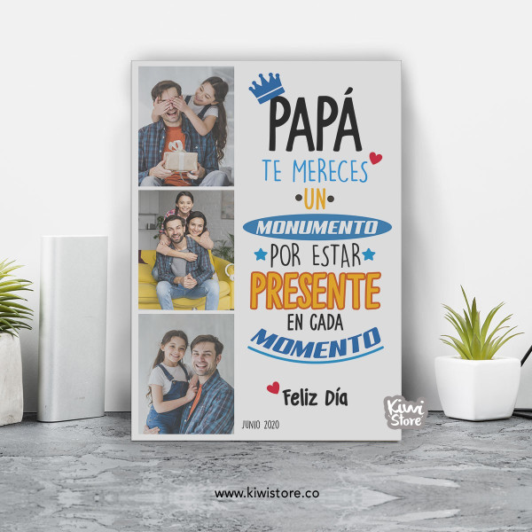 Retablo - Papá, te mereces un monumento