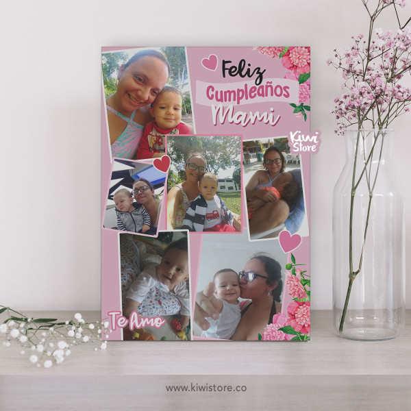 Retablo - Feliz Cumpleaños Mami
