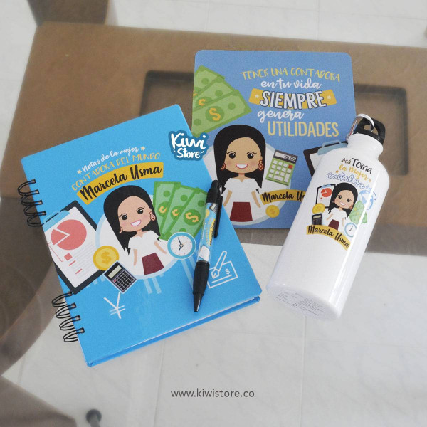 Combo para Contadora Azul