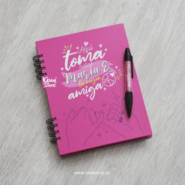 Cuaderno - Aquí toma nota la mejor amiga