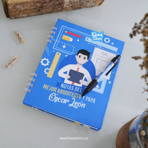 Cuaderno - El mejor Arquitecto y Papá