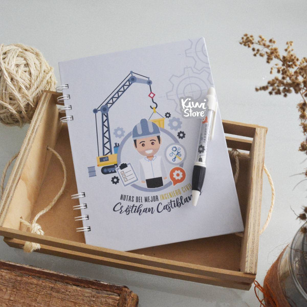 Cuaderno - Notas del Ingeniero Civil Gris