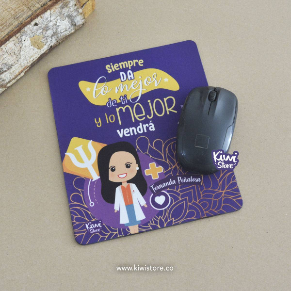 Mouse Pad - Psicóloga Siempre da lo mejor de ti