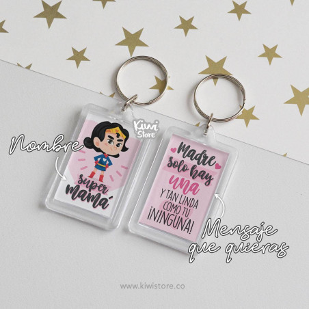 Paquete x10 llaveros - Madre solo hay una