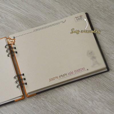 Nuestro libro de aventuras Papá e hija personalizado -  Libro de recuerdos papá e hija