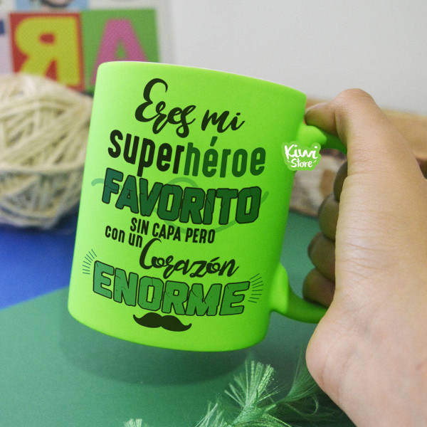 Mug - Papá, eres mi superhéroe favorito
