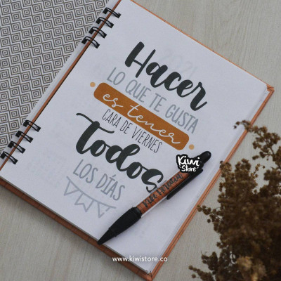 Planeador personalizado en bucaramanga  - Agenda personalizada - Cuaderno personalizado