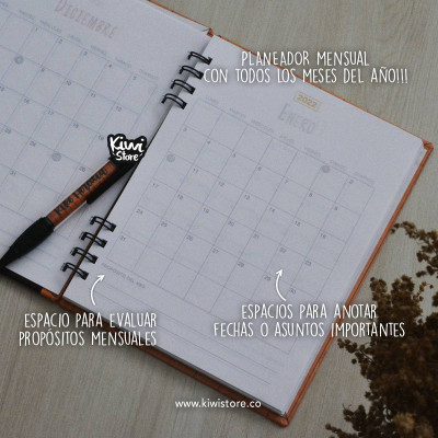 Planeador personalizado en bucaramanga  - Agenda personalizada - Cuaderno personalizado