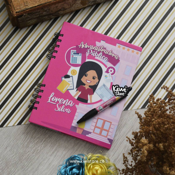 Cuaderno - Notas de la administradora pública