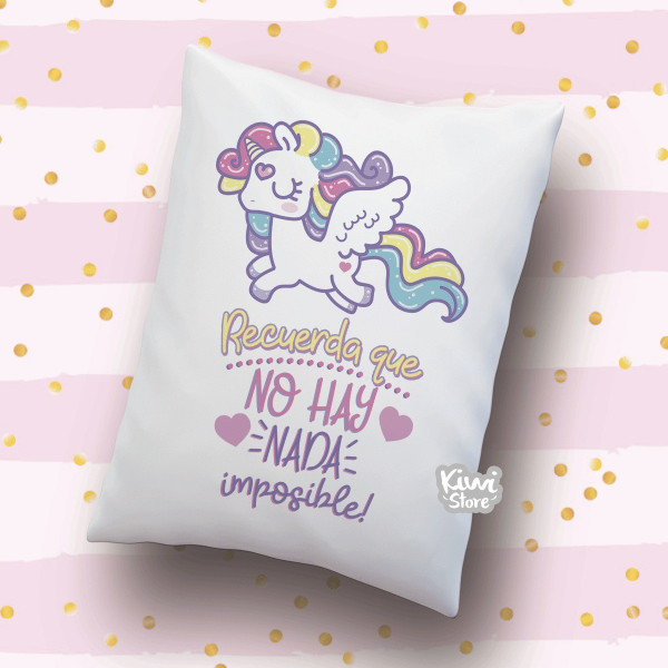 Cojín - No hay nada imposible