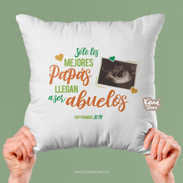 Cojín - Sólo los mejores papás llegan a ser abuelos