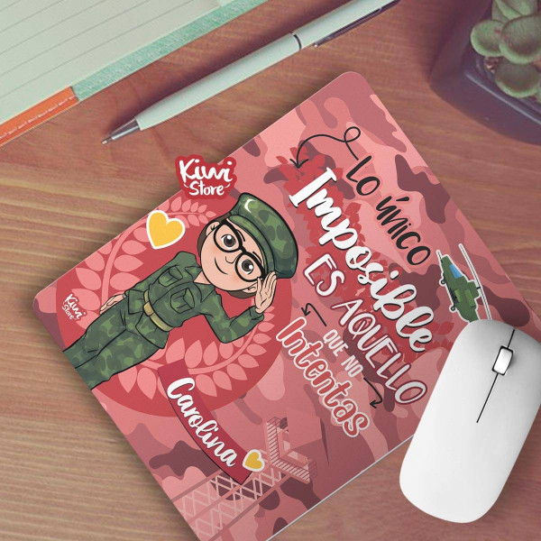 Mouse Pad - Soldado, no te rindas!