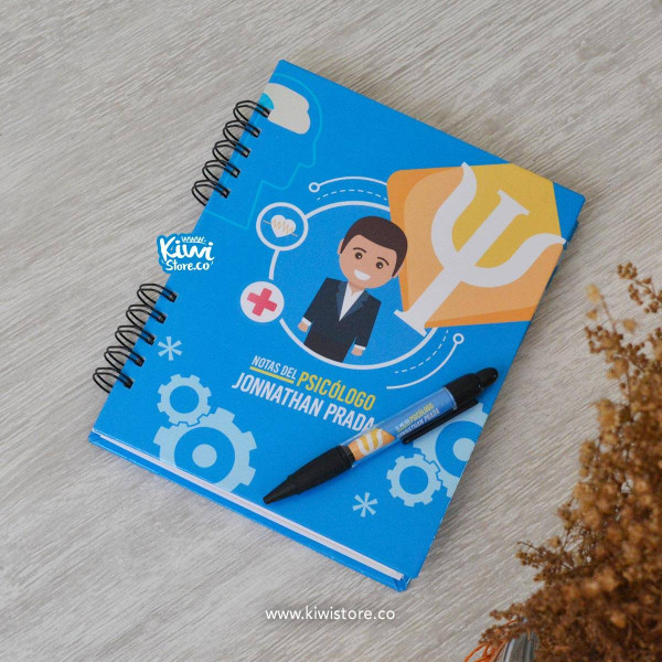 Cuaderno - Psicólogo No hay medicina que cure lo que no cura la felicidad