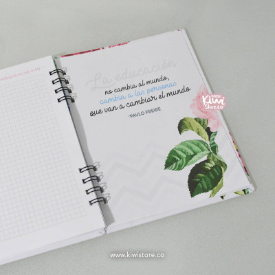 Cuaderno para rectora- agenda personalizada para rectores en bucaramanga - regalo para rectores de institución educativa