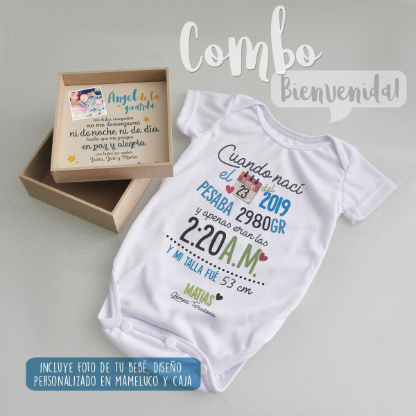 Combo de bienvenida de bebé - Nacimiento
