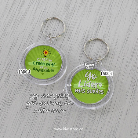Paquete x10 llaveros - PL Yo lidero mis sueños
