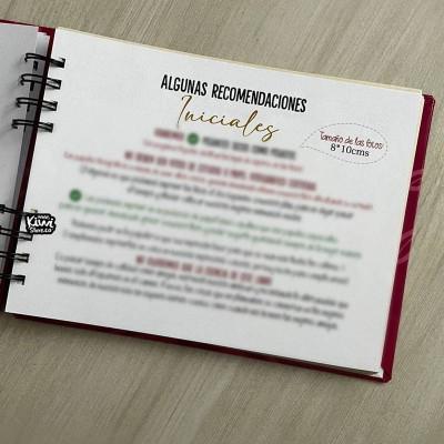 Libro de 100 planes para amigas personalizado - Libro de 100 planes con mi amiga