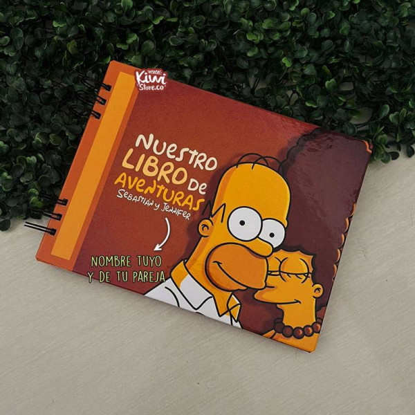 Nuestro libro de Aventuras Homero y Marge