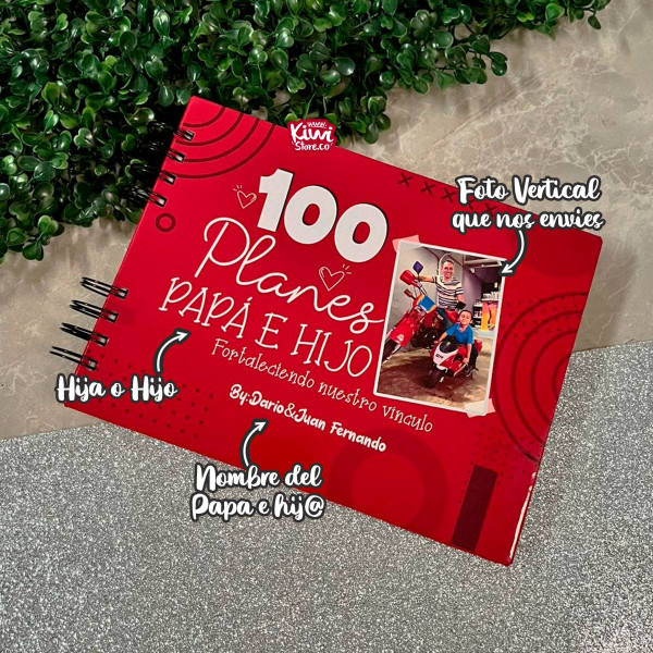 Libro 100 planes Papá e Hij@