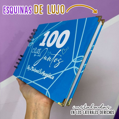 ESQUINAS DE LUJO PARA PROTEGER LAS ESQUINAS DE TUS LIBROS