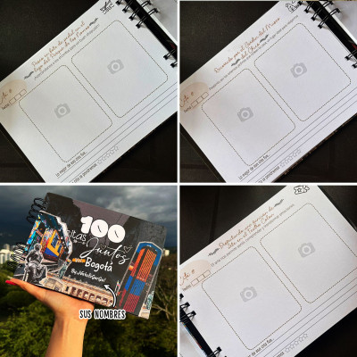 Libro de planes en bogotá - Libro de  100 citas en Bogotá personalizado