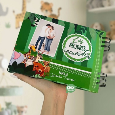 Libro de recuerdos de bebé personalizado - Libro de recuerdos - Álbum de bebé