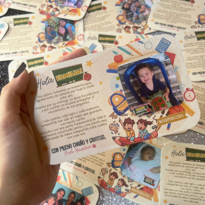 Iman personalizado para recordatorio de fin de curso