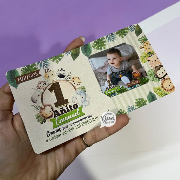 Imán Primer año safari (Docena)